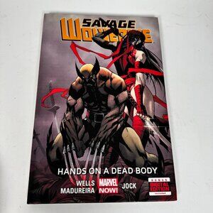 Savage Wolverine Hands on a Dead Body Vol‎ 2 Superheroes Marvel Enterprises HC